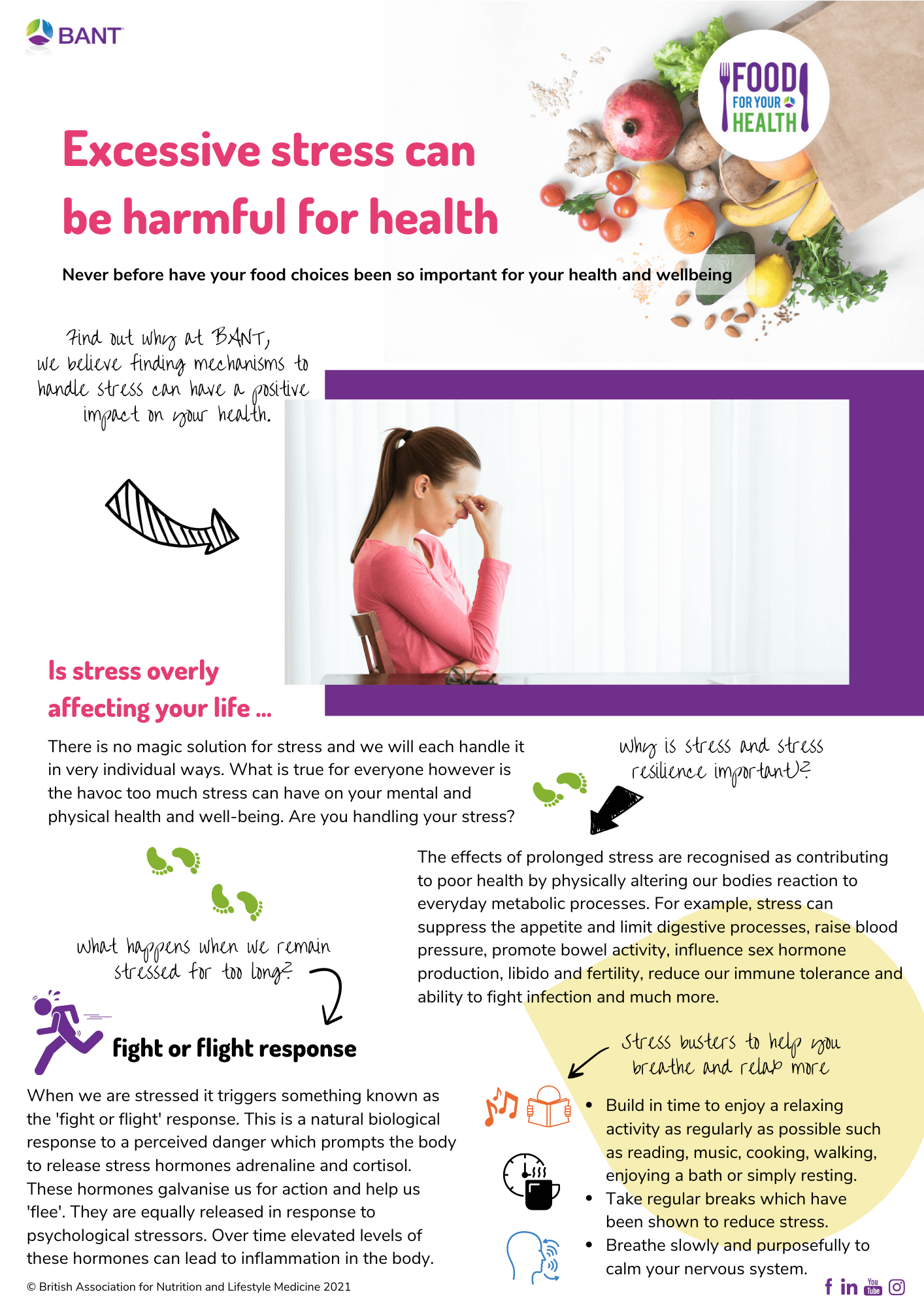 Combatting Stress With A Nutritional Approach – BANT