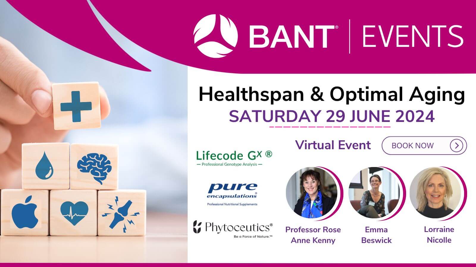 BANT Healthspan Event in June 2024